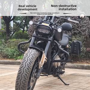 Accesorios de Carreras <span class=keywords><strong>para</strong></span> Qianjiang Flash 350/300S, Nuevo Protector de Parachoques Delantero, Barra Anticaídas, Respaldo, Modificación de Motocicletas - Product Image 5