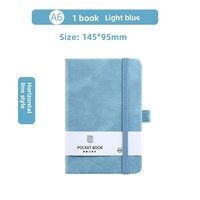Carnet à sangle A7 en gros, carnet A5 en cuir effet peau, agenda étudiant personnalisé, bloc-notes A6, carnet de planification, cadeau, 100 feuilles de papier