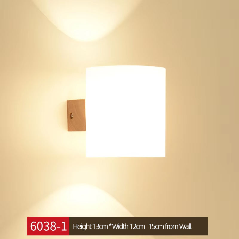 6038 tête simple avec lumière chaude