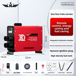 <span class=keywords><strong>BAIQUE</strong></span> Radiatore Riscaldatore ad Aria 12V/24V/36-100V a Foro Singolo/4 Fori per Camion Diesel, Camper, Cabine di Guida - Retrofit/Aggiornamento - Product Image 3