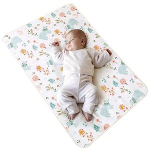 Haute qualité imperméable protecteur berceau Offre Spéciale lit urine bio Double bébé feuille housse de matelas - Product Image 1
