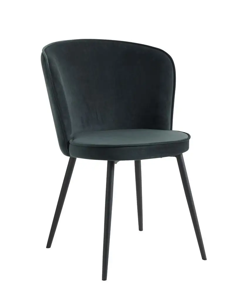 Высокое качество высокая спина современная удобная ткань букле красочный бархат нордический стул обеденные стулья цена