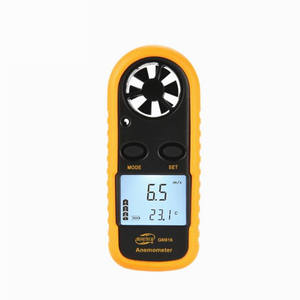 GM816 Anemometer Tragbares Wind geschwindigkeit messgerät Anemometro Wind meter 30 mt/s LCD Digitales Hand messgerät Mini Windmesser - Product Image 1