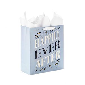 Bolsas de Regalo Plegables de Papel Kraft Reciclable con Asas, Impresión Personalizada, Alta Calidad, Gran Tamaño, Impresión Flexográfica - Product Image 1