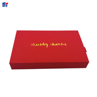 Tiroir en carton de taille personnalisée glissant cadeau blanc papier emballage tiroir organisateur boîtes
