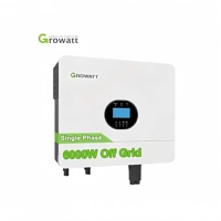 Onduleur Growatt 6 kW 48 V CC, Onduleur hybride Growatt 6 kW, compatible réseau et hors réseau, SPF-6000-ES-Plus
