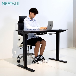 Modern Ergonomic <b>Electric</b> Height Adjustable Convertible & Extendable Executive Office <b>Desk</b> Factory Direct - Product Image 1