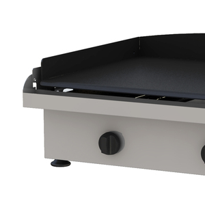 Ménage Cuisine D'extérieur En Acier Inoxydable Jardin Plancha 2 Brûleurs Barbecue - Product Image 4
