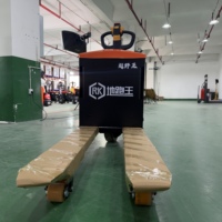 Transpalette électrique de 3 tonnes de qualité industrielle pour l'extérieur RUNNING KING RK68-R pour la manutention en entrepôt et sur terrain accidenté