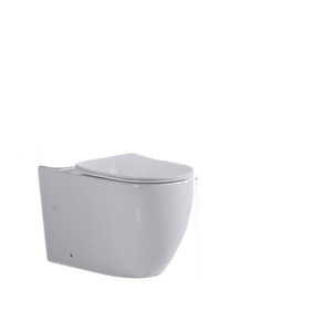 Inodoro Moderno de Cerámica Montado en la Pared con Descarga Sifónica 6D - Product Image 2