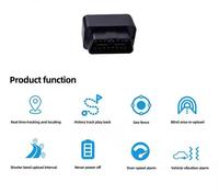 Traqueur de voiture OBD-D9 4G Gps Mini enregistreur de données Traqueur de voiture de véhicule 4g Gps suivi en temps réel Auto Gps Para