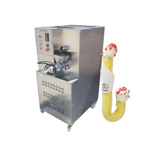 Machine de soufflage de maïs de crème glacée en forme de canne d'extrudeuse de bouffée de grain de prix usine pour faire le tube creux - Product Image 6