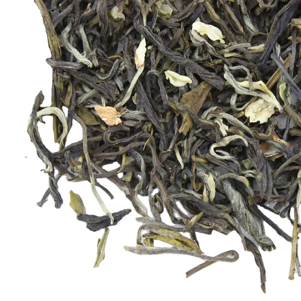 プレミアムジャスミン緑茶中国緑茶アロマと花芽ジャスミン茶