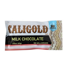 Cà Phê Ăn Liền/Snack/Chocolate Bar Bao Bì Vật Liệu Pouch Zipper Candy Bar <span class=keywords><strong>Wrapper</strong></span> Bag Cho Protein Ngũ Cốc - Product Image 2