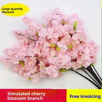 YHM Künstliche Kirschblütenzweige Hochzeitsbäume Plastik-Seidenblumen Modell 148 100-200cm Decken- und Bodendekorationen für Innenräume