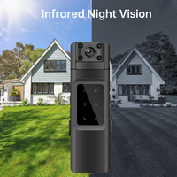 Kamera olahraga 2024, Kamera CCTV saku dapat dipakai tidak perlu Internet baterai 1000mAh kamera badan Mini 128GB