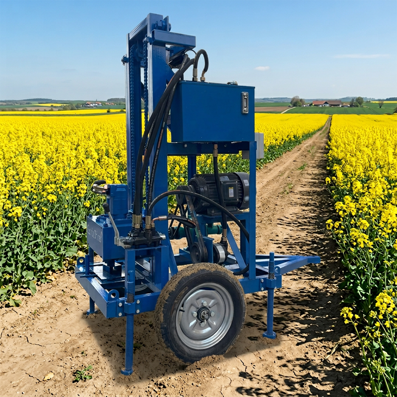 Small Portable Wheeled Portable Digging Machines