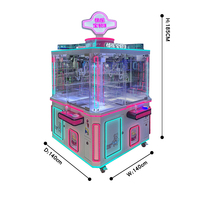 Machine à poupées à monnayeur Beibeiying, couleur personnalisable, garantie 1 an, 4 joueurs, pour usage intérieur dans les centres commerciaux et les salles de jeux