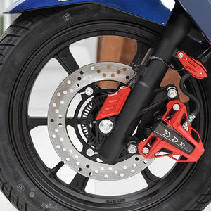 Piezas de motocicleta para <span class=keywords><strong>Suzuki</strong></span> UHR150/<span class=keywords><strong>125</strong></span>, protector de Sensor de aluminio CNC modificado para motocicleta, accesorios de cubierta de freno delantero ABS - Product Image 4
