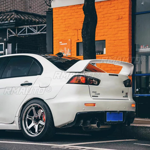 Alerón Trasero de Alta Calidad para Mitsubishi Lancer Evo, de Plástico ABS Sin Pintar, Cubierta para la Tapa del Maletero, Estilo Deportivo - Product Image 6