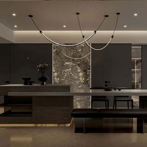 Muebles de Madera Personalizados para Mansiones de Lujo Italianas, Mueble de TV para Toda la Casa, Decoración de Armario para Sala de Estar, Diseño Gráfico para Villa - Product Image 3