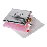 Sacs d'enveloppe à bulles Ziplock PE LDPE Pochette à fermeture éclair rembourrée à bulles pour les produits de maquillage