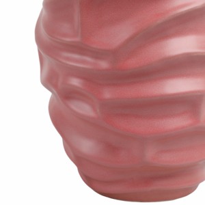 Vaso Moderno Testurizzato con Motivo Intrecciato per Arredamento Soggiorno, Vaso Decorativo per Fiori per Camera da Letto, Accento per la Casa e l'Ufficio - Product Image 4
