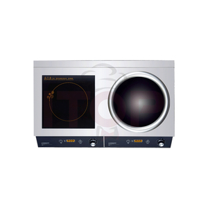 5000瓦红外炉灶双燃烧器电磁炉炉灶热板便携式双感应电炉 - Product Image 2