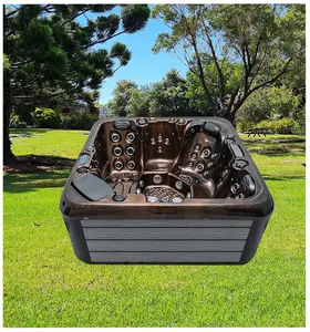 factory deluxe 5 person massage hot tub swim spa hydro sex massage spa hot tub