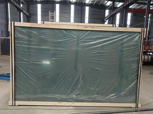 Verre réfléchissant teinté Euro Bronze stratifié de 12 mm de qualité supérieure pour garde-corps de balcon, isolation phonique, application de projet de luxe - Product Image 2