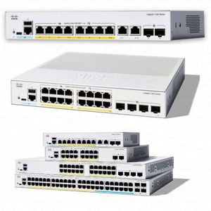 C1200-24T-4G 100% Original Nouveau Commutateur Cisco Catalyst 24 ports Gigabit Ethernet C1300-24T-4X SFP géré Cisco C1300-24T-4G - Product Image 1