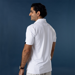<span class=keywords><strong>Polo</strong></span> Personalizzata Estiva con Stampa Integrale e Colletto Rigido, <span class=keywords><strong>Camicia</strong></span> da Golf Ricamata di Alta Qualità con <span class=keywords><strong>Collo</strong></span> a Lupetto e Bottoni a Pressione - Product Image 2