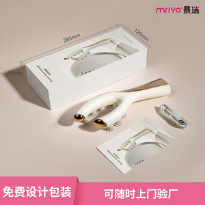 Scalp Care Head Spa Massager 246mm Rechargeable Vibration Electric Massage Comb White - Product Image 3