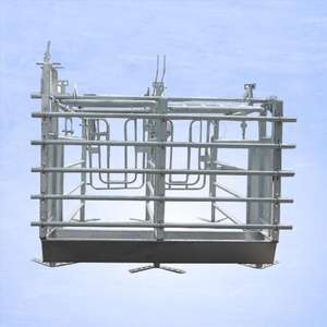 Jaula de Gestación HENGYIN HY-AFS de Diseño con Puerta Trasera para Granjas Porcinas, Material Galvanizado en Caliente, Larga Vida Útil - Product Image 3