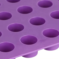 Moule à glaçons en silicone de forme cylindrique à 88 trous pour la maison