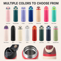Botella de Agua de Acero Inoxidable 304 Aislada con Doble Tapa para Bebidas, Estilo Owaal, 24 oz, Termo, Botella de Agua, Logotipo Personalizado, Venta al por Mayor