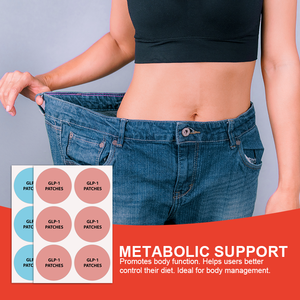 Patch Glp-1 Kustom Pabrik untuk Manajemen Berat Badan, Patch Berberin untuk Kesehatan Usus dan Dukungan Metabolisme - Product Image 4