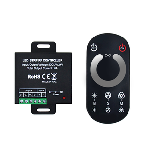 Control Remoto Táctil Inalámbrico RF de 3 Canales, 12V 24V, 18A, Alcance de 20M, Garantía de 3 Años, Multifrecuencia, para Tira LED de un Solo Color - Product Image 1