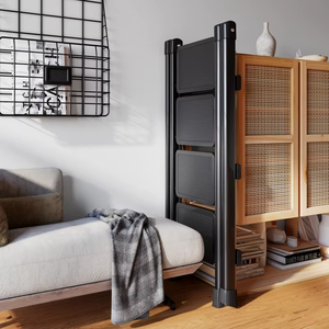 Échelle à tête plate pliable en acier au carbone épaissi de haute qualité, moins sujette à la <span class=keywords><strong>décoloration</strong></span> et échelle domestique plus robuste - Product Image 3