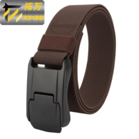 Ceintures de sport élastiques en nylon pour hommes de 1.5 pouces Ceinture tactique en alliage de zinc pour l'entraînement sportif