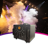 Machine à Brouillard LED MINGLANG pour Fêtes, Équipement de Scène Multicolore DMX512 6 Canaux 3000W, Télécommande AC 110-220V, Huile de Fumée 5min, Fer 2L