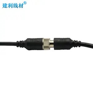 Cáp mở rộng Nam-Nữ 4pin hàng không, thích hợp cho các hệ thống Giám sát camera trong xe hơi, hệ thống hỗ trợ đảo ngược Cáp camera,