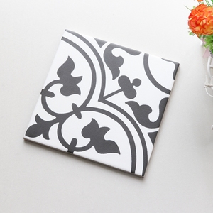 Trung Quốc Thiết Kế Hiện Đại Handmade Hoa Mẫu Gạch Gốm 200X200Mm Cho Tường Và Sàn - Product Image 4