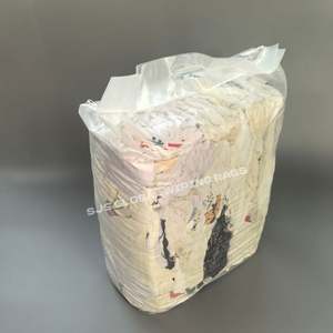 Paños de Limpieza Industriales de Algodón Blanco Estampado de Grado Industrial, Trapos de Algodón de Alta Calidad para Limpieza Industrial - Product Image 1