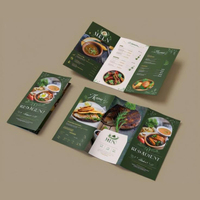 Cetak Katalog Majalah Softcover Custom Full Color Saddle Stitch, Booklet, Brosur Glossy, Katalog, Menu Restoran, Flyer