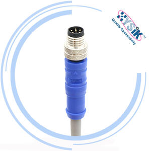 M8 6-полюсный полевой кабель IP67 с датчиком, соединительный кабель с переходником «Папа-мама» - Product Image 3