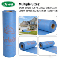 Membrane respirante pour habillage de maison, sous-couche murale imperméable personnalisée, rouleau de toiture ignifuge conforme AS 1530.2