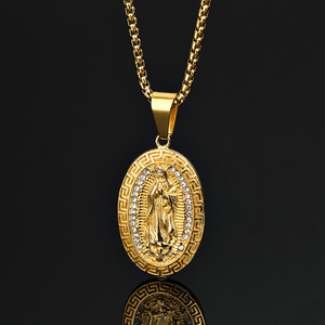 Personnalisé En Gros 2025 Nouveau Élégant Catholique Religieux Vierge Marie Pendentif Symbole Divin de Foi et Beauté - Product Image 1