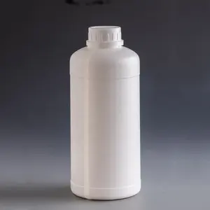Sıcak satış 1 litre sıvı kimyasal ambalaj kullanımı plastik 1000 cc HDPE şişe gübre için