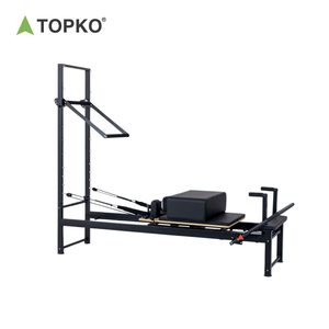 TOPKO Professional Pilates Reformer <strong>Bed</strong> with Tower Core Training Pilates Reformer - Product Image 1